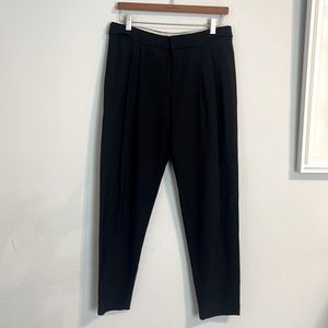 Vince black high rise ankle dress pants trousers size 4